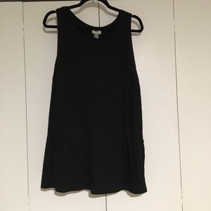 Old Navy Black Peplum Tank XL Tall